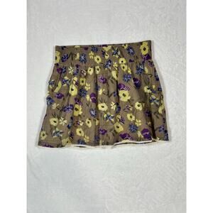 Charlotte Russe Floral Skirt Size M